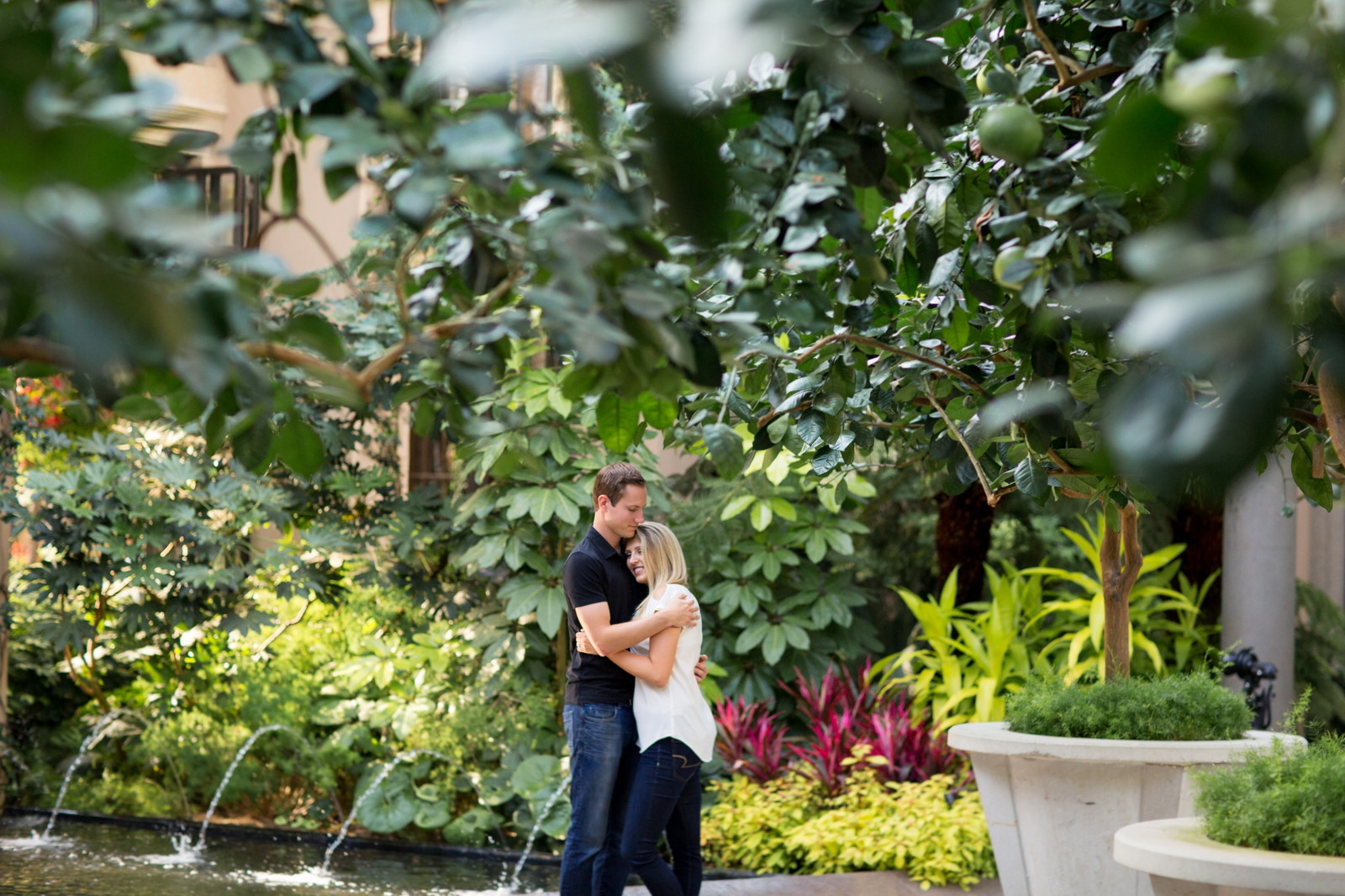 Longwood Gardens Kennett Square Engagement Photography
